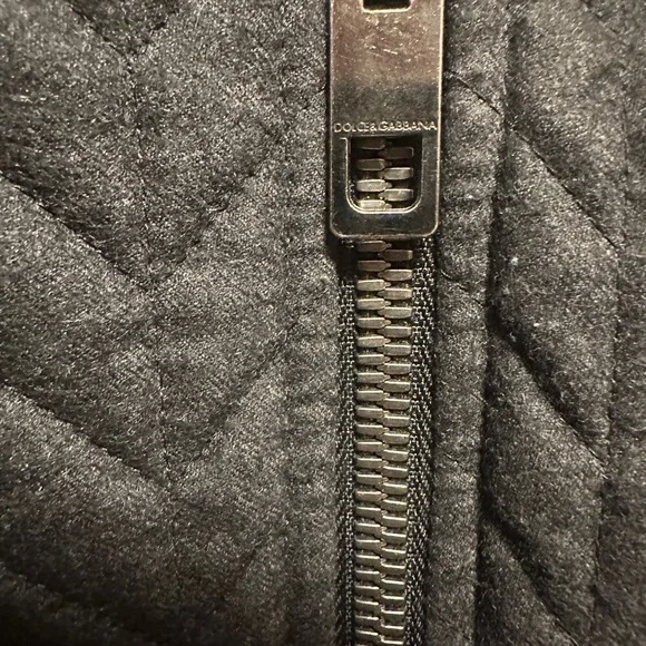 Dolce & Gabbana Virgin Wool Bomber Jacket